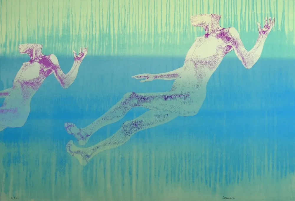 Siebdruck Cremonini - Composition