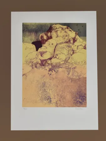 Radierung Cremonini - Untitled