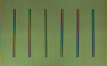 Lithographie Cruz-Diez - Couleur à l'Espace Olot	