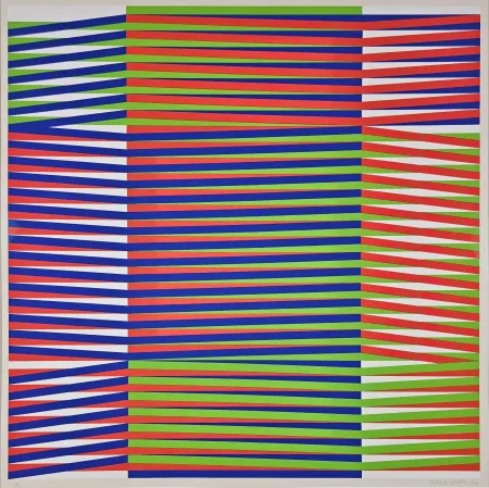 Siebdruck Cruz-Diez - Couleur Additive. No 8