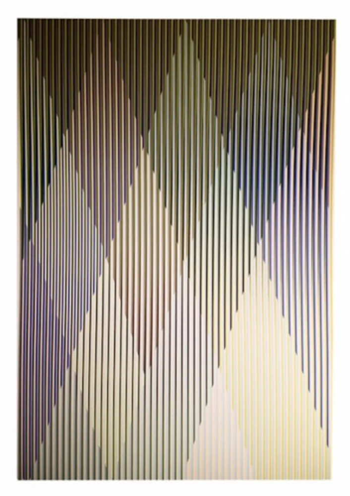 Siebdruck Cruz-Diez - Couleur additive perseus 3