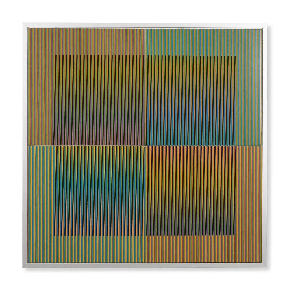 Keramik Cruz-Diez - Couleur Additive, Serie 14