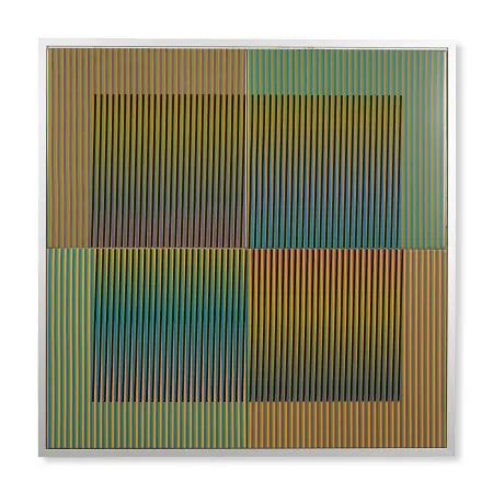 Keramik Cruz-Diez - Couleur Additive, Serie 14