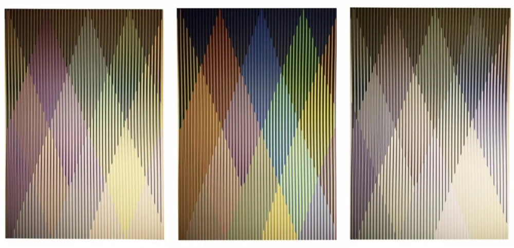 Siebdruck Cruz-Diez - Douleur Additive Perseus