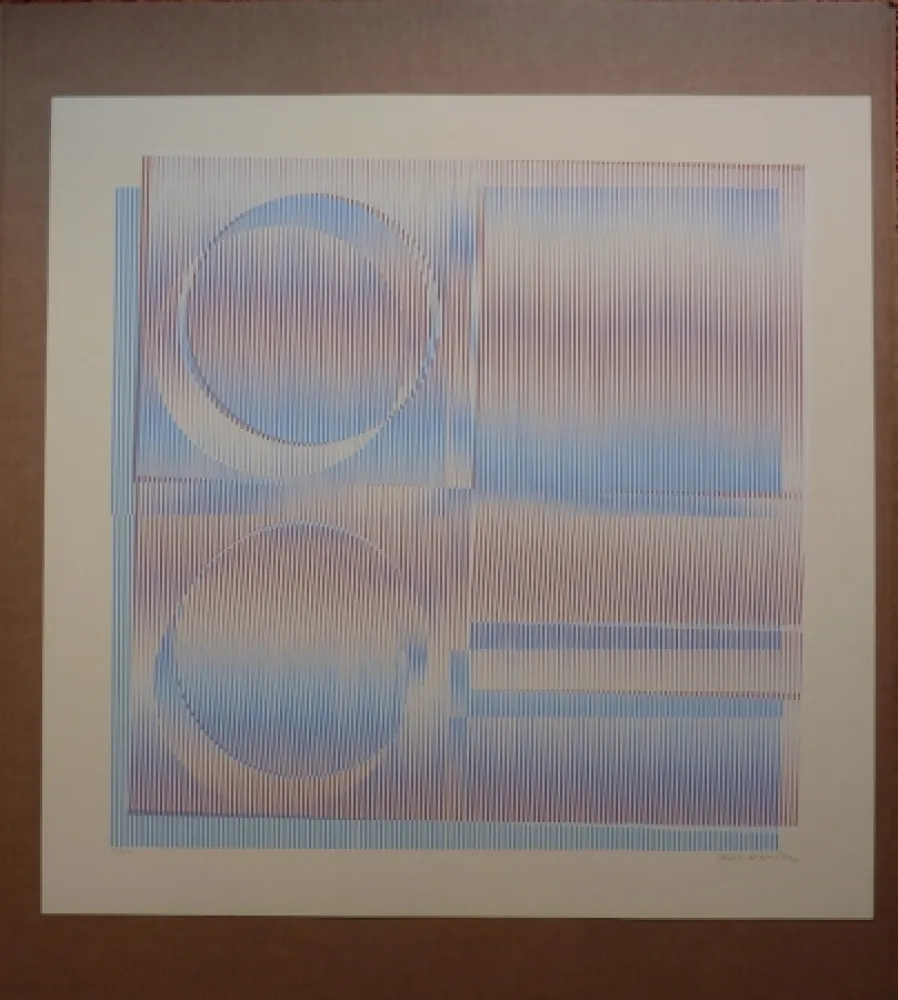 Siebdruck Cruz-Diez - Physichromie