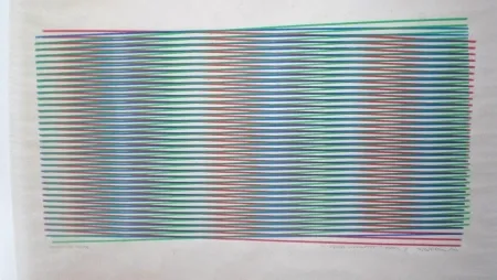 Siebdruck Cruz-Diez - Project for an edition