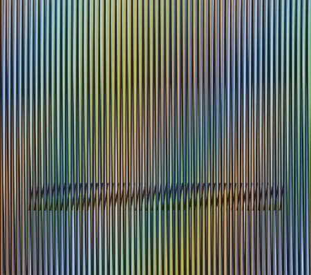 Lithographie Cruz-Diez - Serie Caura - 14