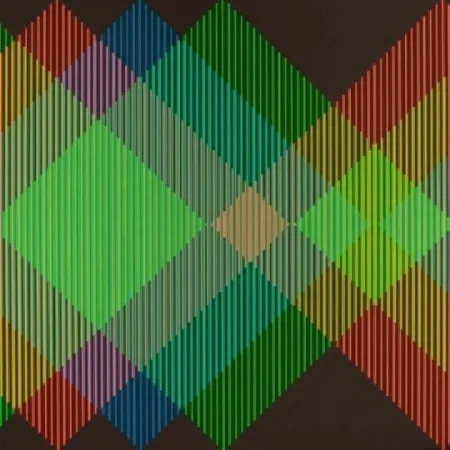 Lithographie Cruz-Diez - Serie Semana - Miércoles