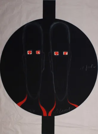 Aquatinta Cucchi - Il poeta