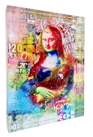 Digitale Druckgrafik Cuencas - Mona Lisa Pop
