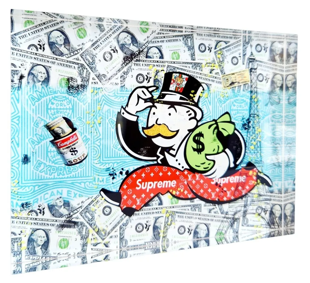 Digitale Druckgrafik Cuencas - Mr. Monopoly