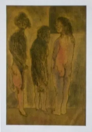 Radierung Und Aquatinta Cuevas - Carrer d'Avinyo