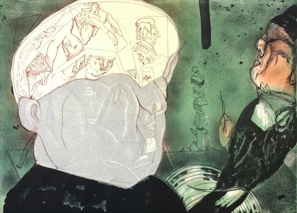 Lithographie Cuevas - MACBETH