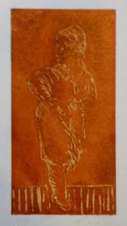 Radierung Und Aquatinta Cuevas - Prostituta