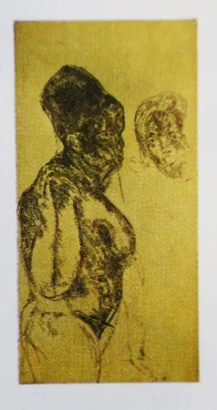 Radierung Und Aquatinta Cuevas - Prostitutas