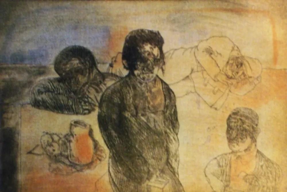 Radierung Und Aquatinta Cuevas - Viaje a Marruecos