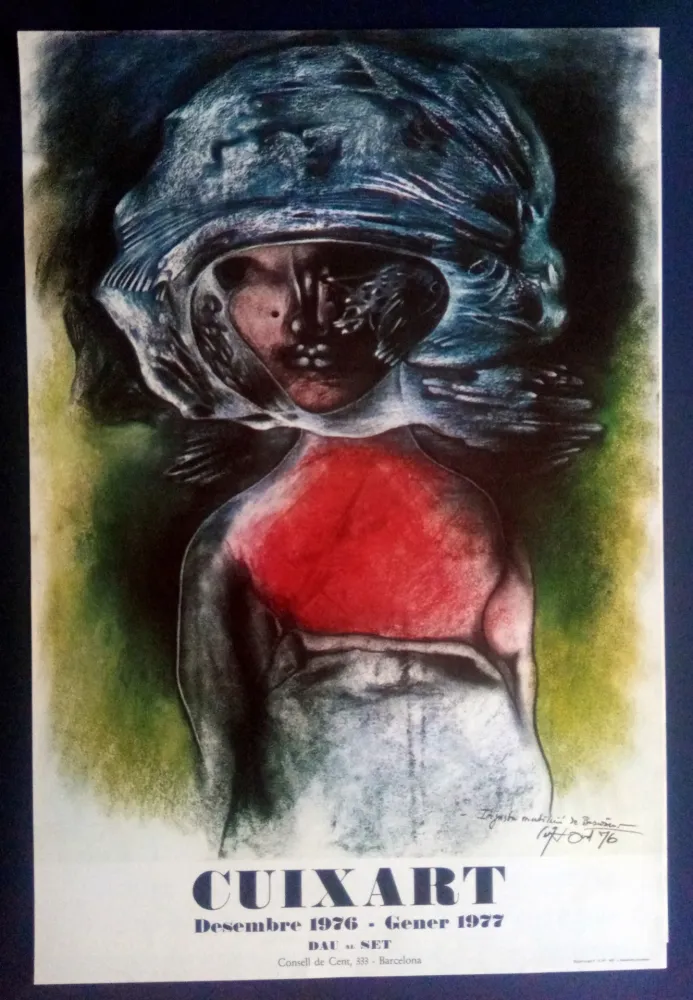 Plakat Cuixart - Cuixart Dau al Set 1977