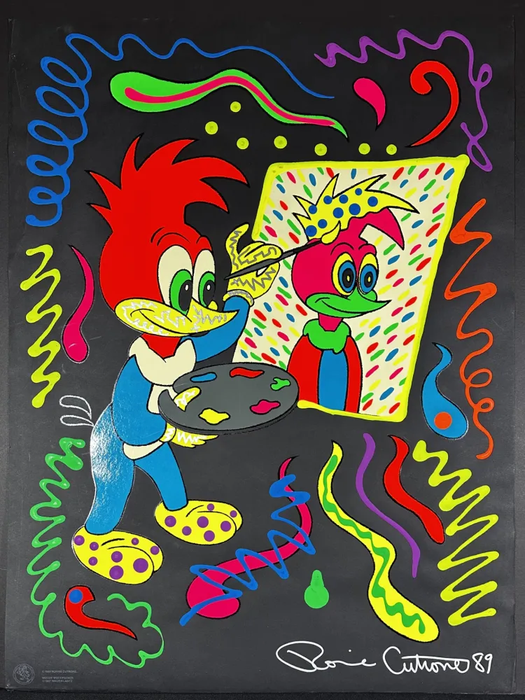 Siebdruck Cutrone - Putting on Your Face