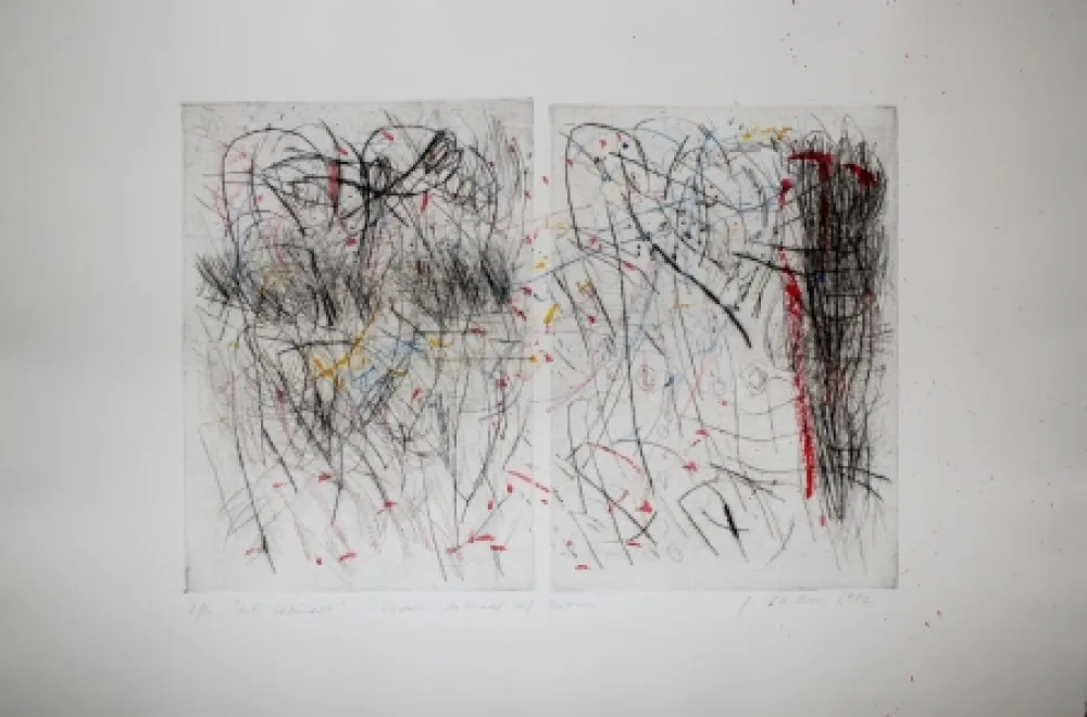 Kaltnadelradierung Czichon - O.I. Gebündelt