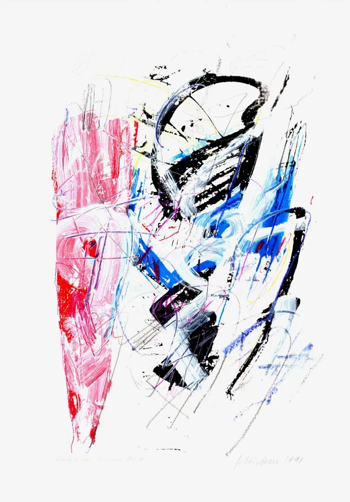 Siebdruck Czichon - Untitled