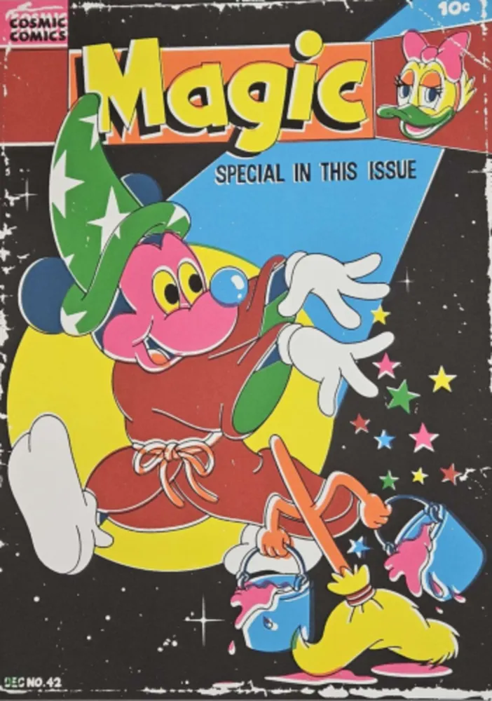 Lithographie Dabs - Magic