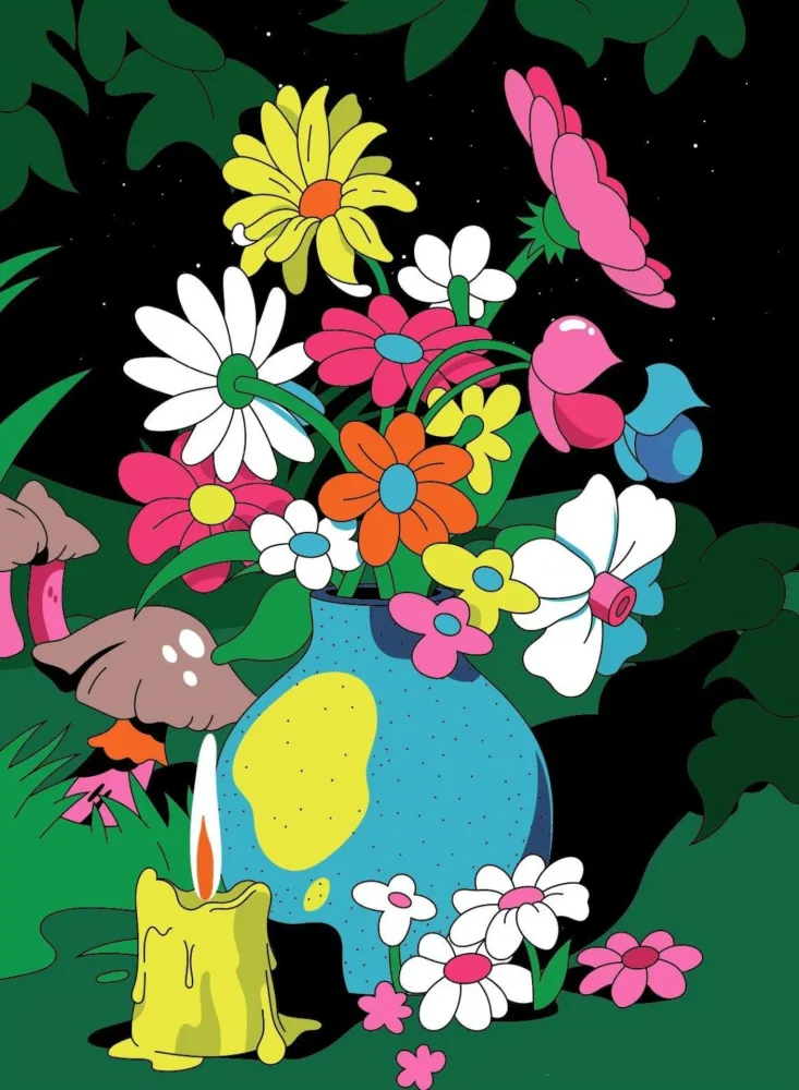 Lithographie Dabs - The Stars and Your Dreams