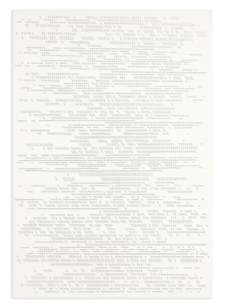 Lithographie Dadamaino - Senza titolo