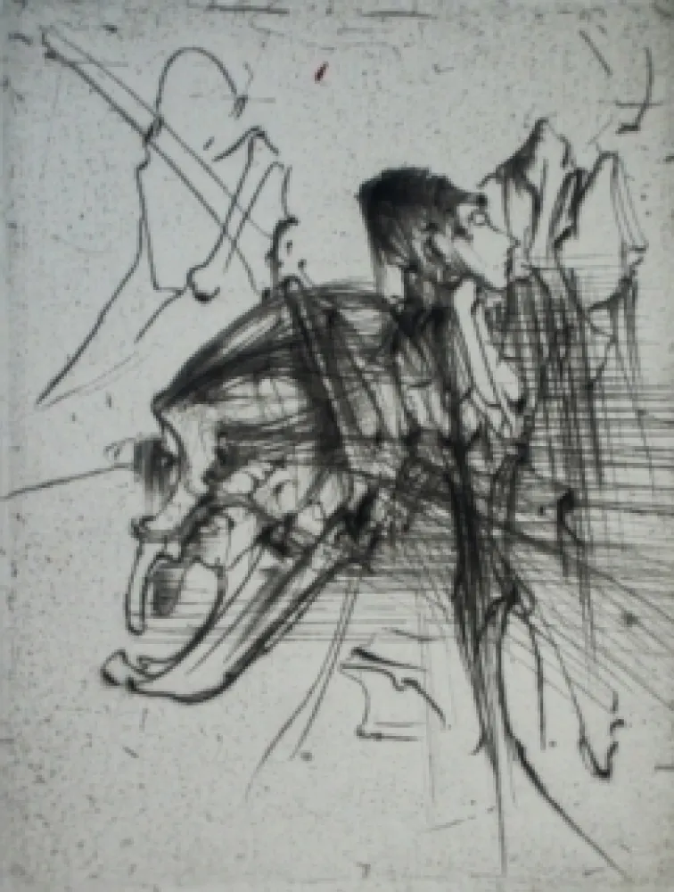 Radierung Dado - Sans titre 