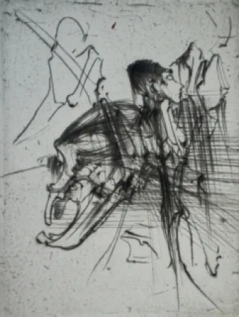 Radierung Dado - Sans titre 