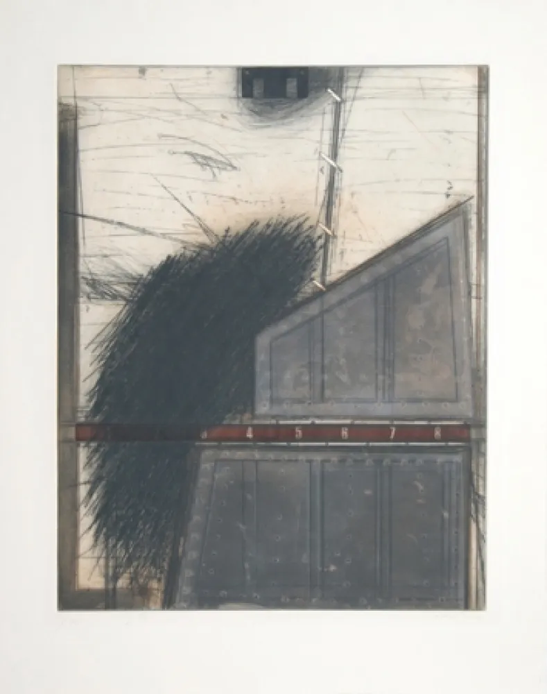 Radierung Und Aquatinta Dahmen - Bastion 