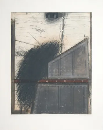 Radierung Und Aquatinta Dahmen - Bastion 