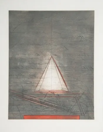 Radierung Und Aquatinta Dahmen - Semiotische Komposition