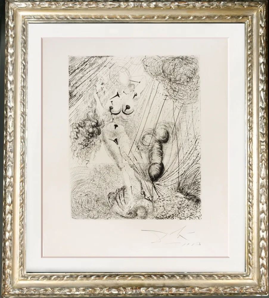 Heliogravüre Dali - APHRODITE