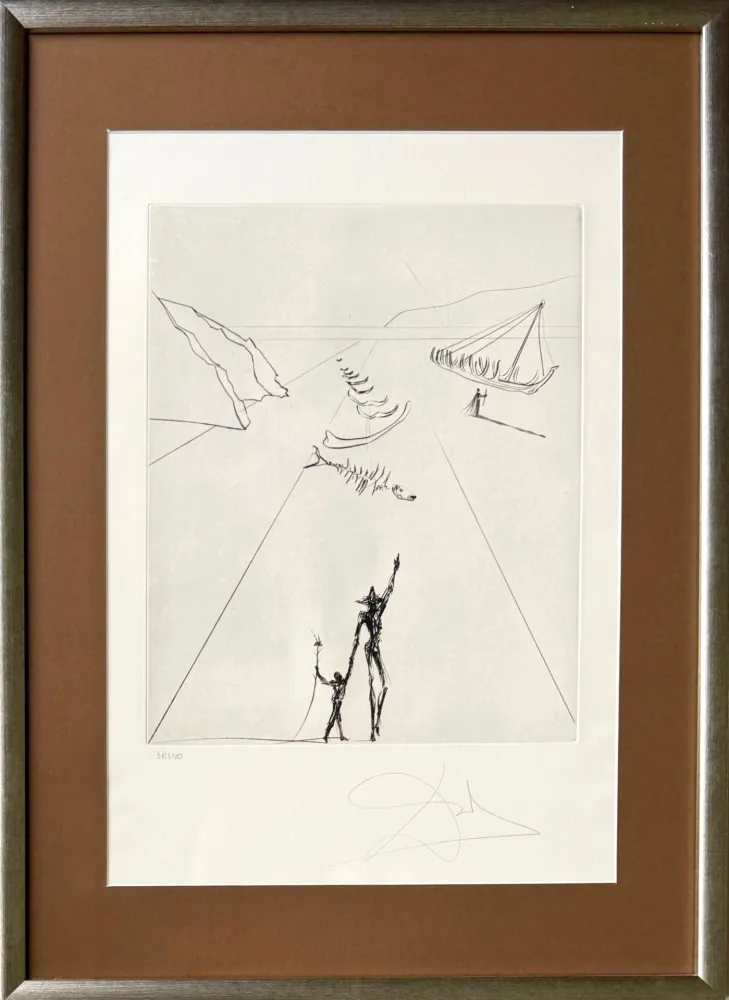Radierung Dali - Apotheosis