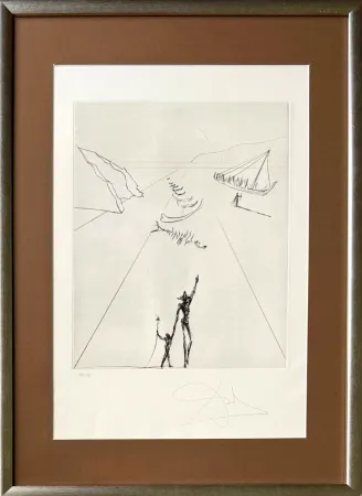 Radierung Dali - Apotheosis