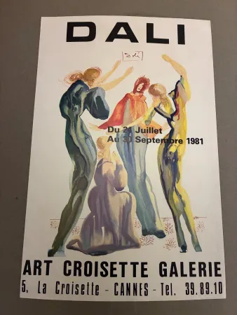 Keine Technische Dali - Art Croisette Galerie, 1981