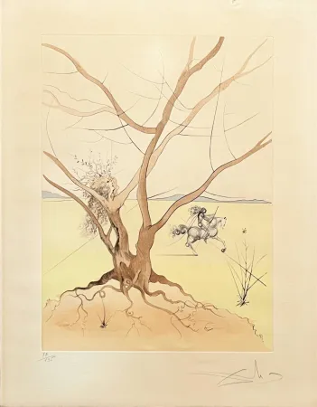 Radierung Dali - Asher