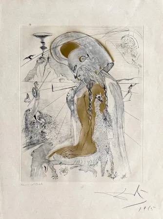 Stich Dali - Athene