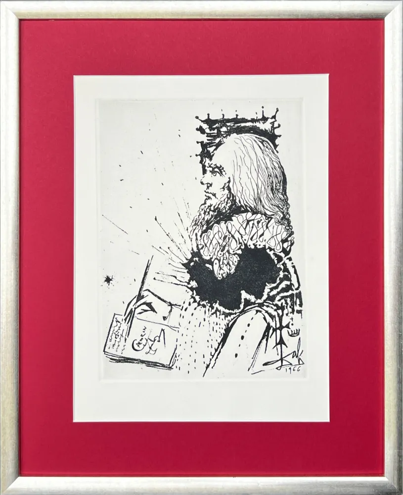 Radierung Dali - Calderón de la Barca