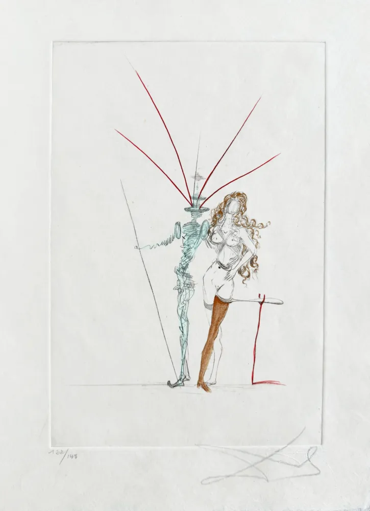 Stich Dali - Couple Frontispiece