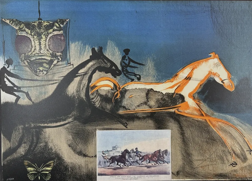 Lithographie Dali - Currier & Ives American Trotting Horses No 2