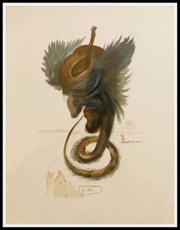 Holzschnitt Dali - DEVINS & SORCIERS