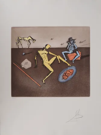 Stich Dali - Don Quichotte, le Miroir de la Chevalerie