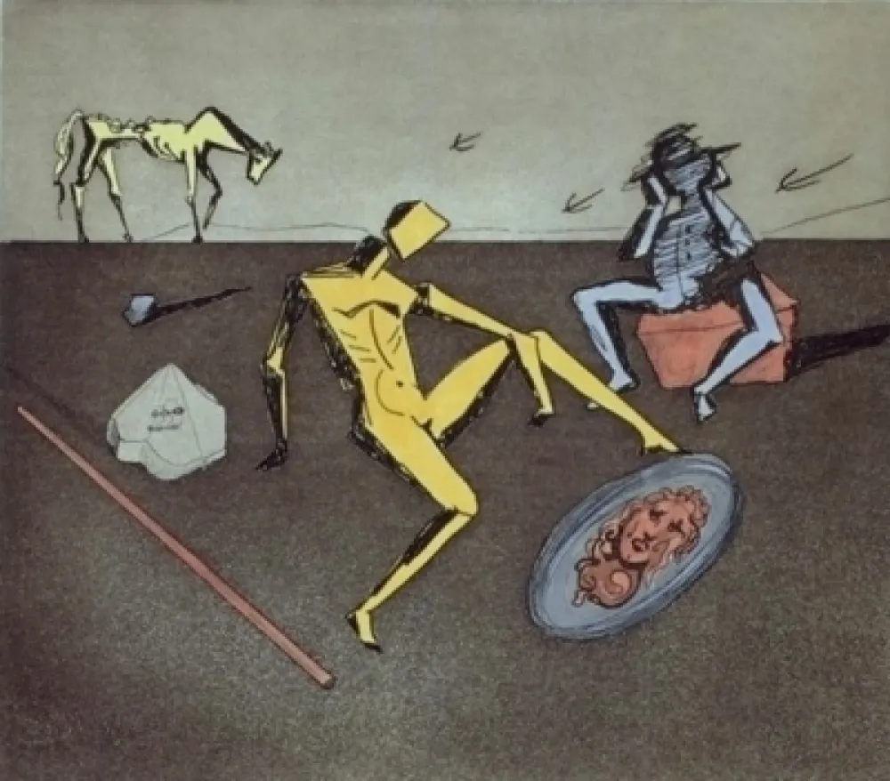 Stich Dali - Don Quijote - le chevalier aux miroirs