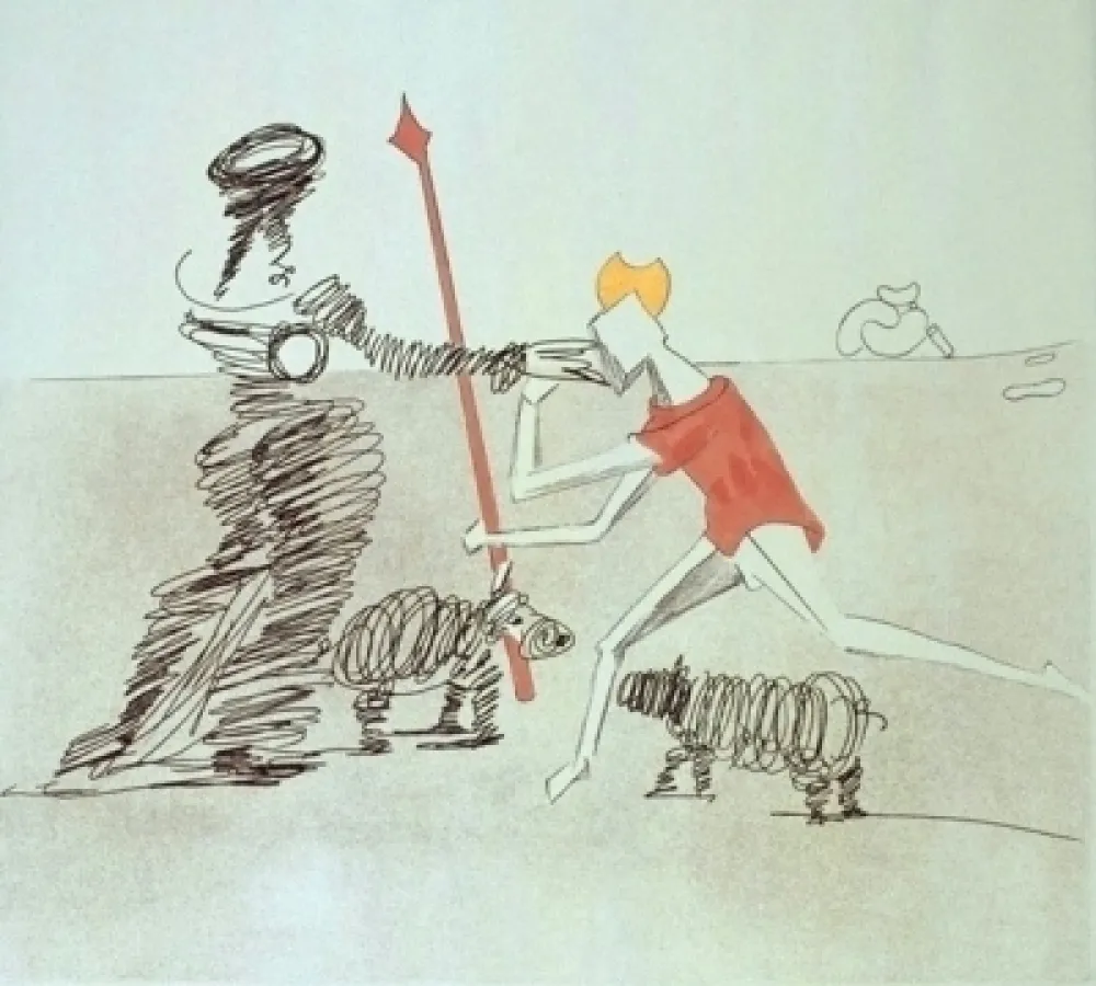 Stich Dali - Don Quijote - Pastorale