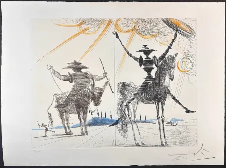 Stich Dali - Don Quixote