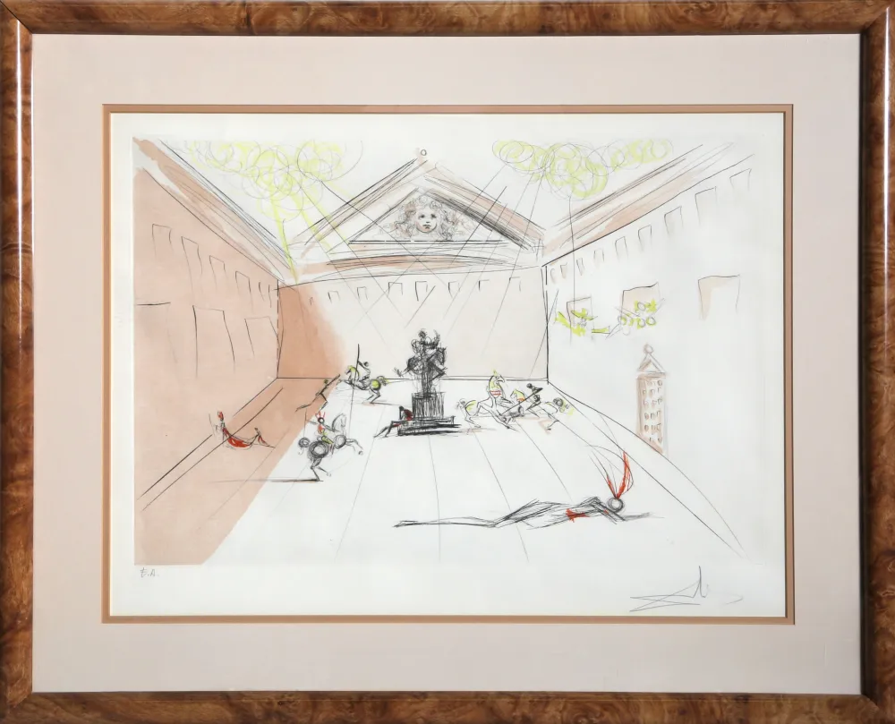 Stich Dali - Duel in the Sun (Cavaliers en Tournoi)