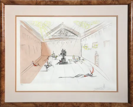Stich Dali - Duel in the Sun (Cavaliers en Tournoi)