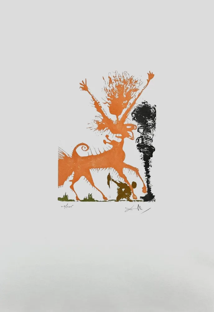 Stich Dali - Eight Mortal Sins Anger