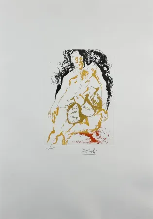 Stich Dali - Eight Mortal Sins Avarice